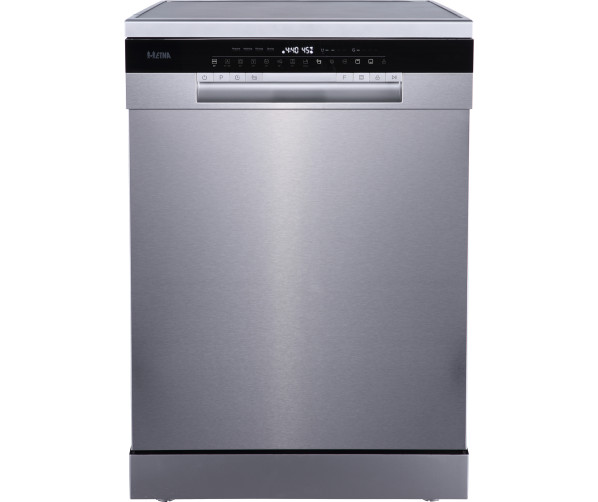 Etna VWV243RVS vrijstaande vaatwasser - rvs