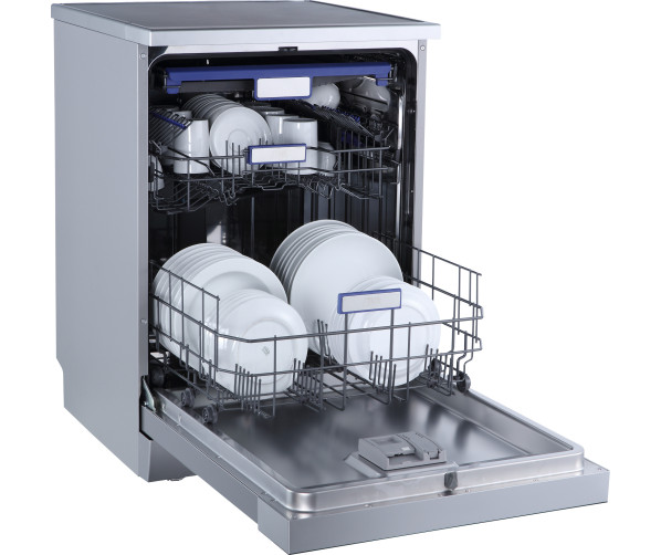 Etna VWV243RVS vrijstaande vaatwasser - rvs