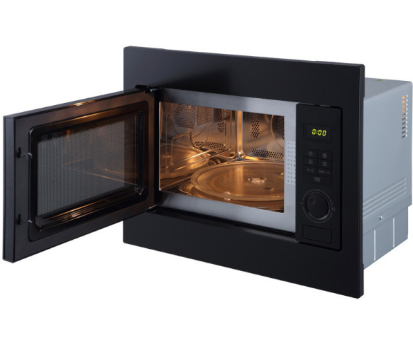 Etna CM225ZT inbouw combi-magnetron - matzwart