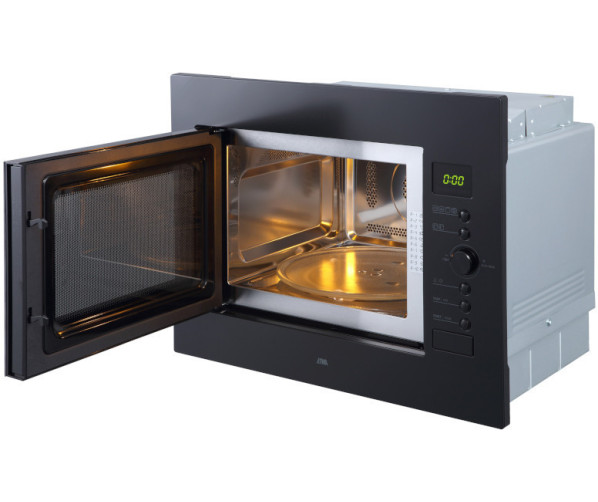 Etna CM232ZT inbouw combi-magnetron - zwart - nis 45 cm.