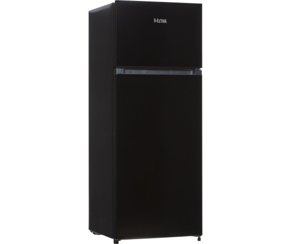 Etna KDV156ZWA dubbeldeurs koelkast - zwart