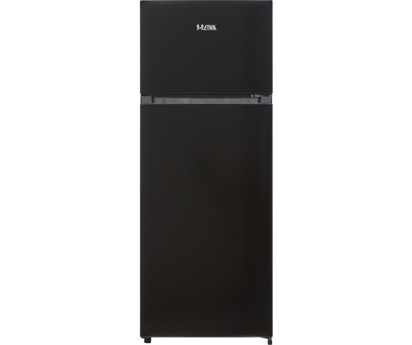 Etna KDV156ZWA dubbeldeurs koelkast - zwart