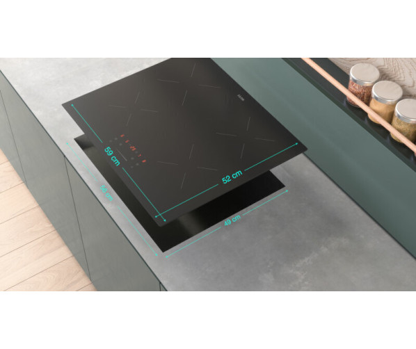 Etna KI159ZT inbouw inductie kookplaat - 1 of 2 fasen