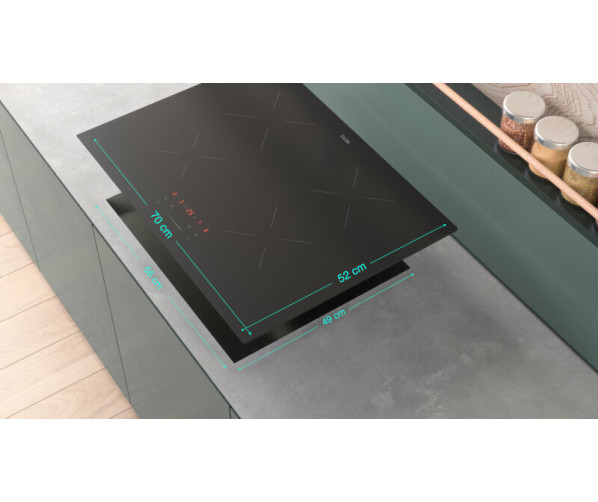Etna KI170ZT inbouw inductie kookplaat - 70 cm. breed