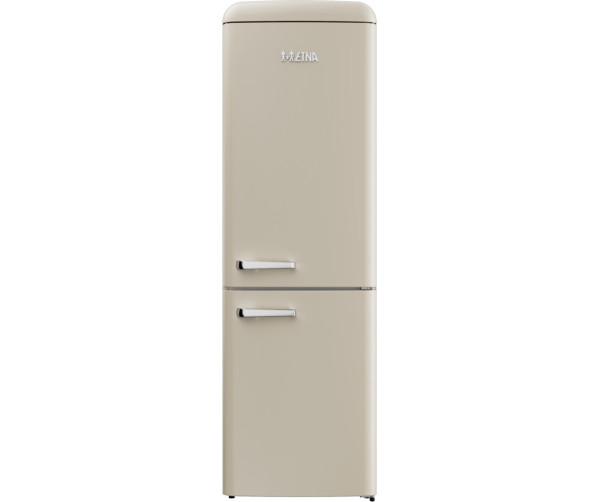 Etna KVV793BEI koelkast - creme/beige - retro jaren 50