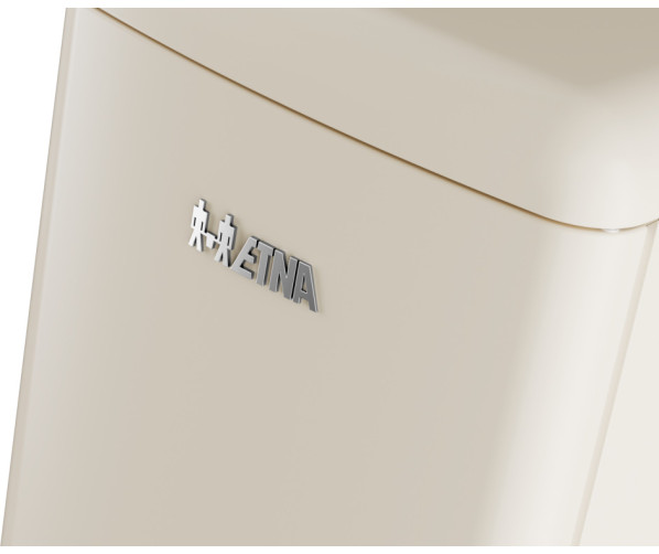 Etna KVV793BEI koelkast - creme/beige - retro jaren 50