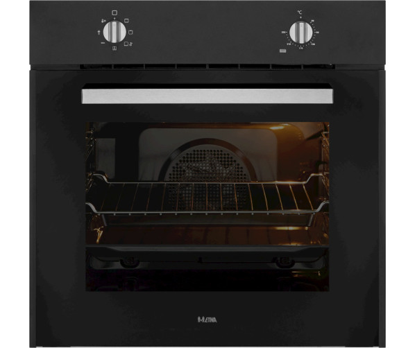Etna OM871ZT inbouw oven - mat zwart