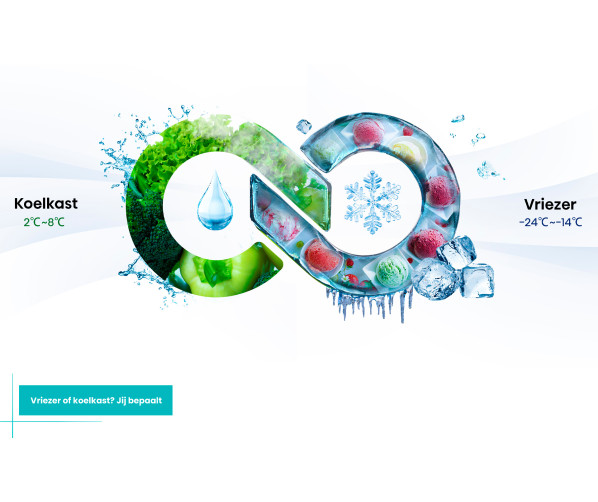 Etna VD8178DNF inbouw vrieskast / vriezer - nis 178 cm.