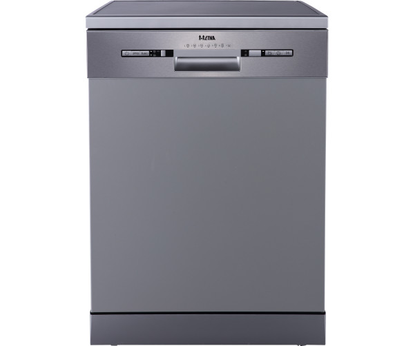 Etna VWV142RVS vrijstaande vaatwasser - rvs - energieklasse C