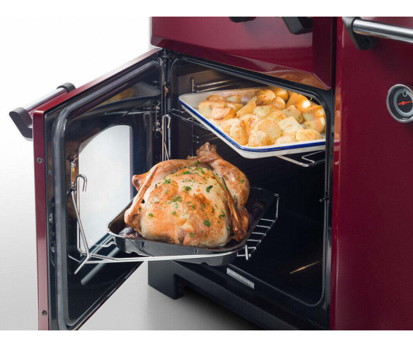 FALCON Classic 100 inductie fornuis cranberry