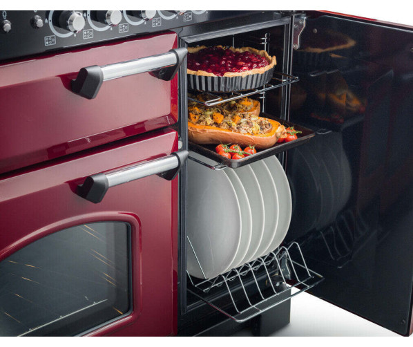 FALCON Classic 90 gas fornuis - cranberry