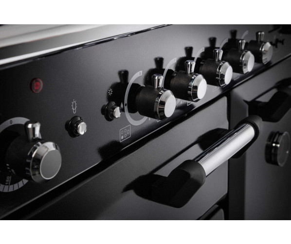 FALCON Classic 90 inductie fornuis cranberry