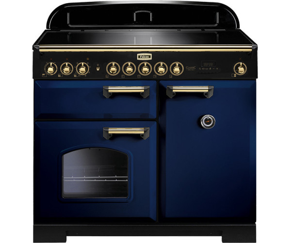 Falcon Classic Deluxe 100 inductie fornuis - regal blue