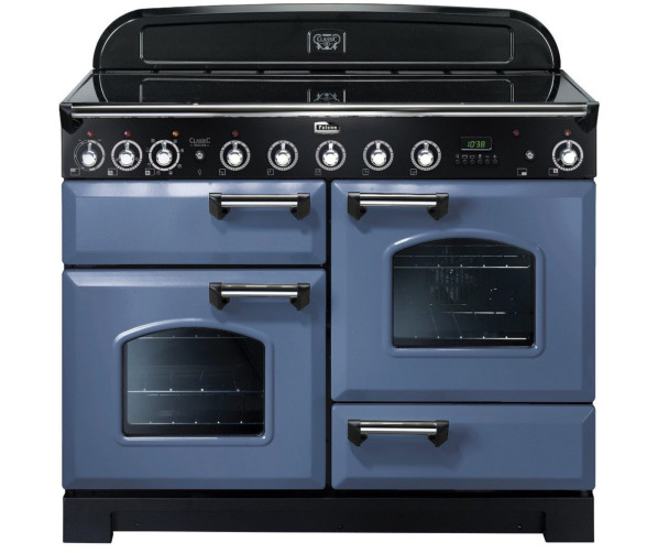 Falcon Classic Deluxe 110 inductie fornuis - stone blue
