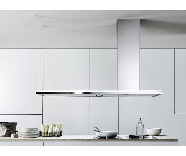 Falmec LUMEN175E3L eiland afzuigkap - roestvrijstaal - 175 cm breed