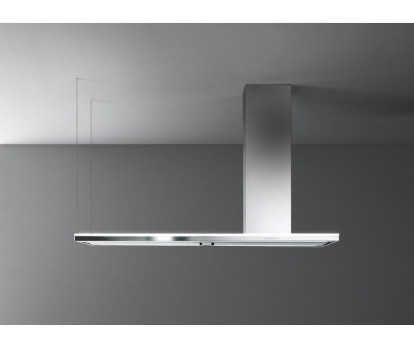 Falmec LUMEN175E3L eiland afzuigkap - roestvrijstaal - 175 cm breed