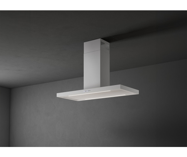 Falmec PLANEPLUS120E3W eiland afzuigkap - wit