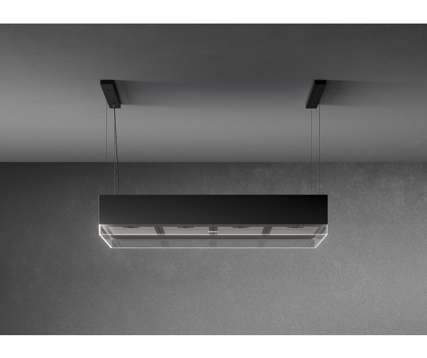 Falmec VETRA120BL vrijstaand afzuigkap - zwart