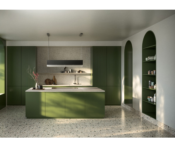 Falmec VETRA120BL vrijstaand afzuigkap - zwart