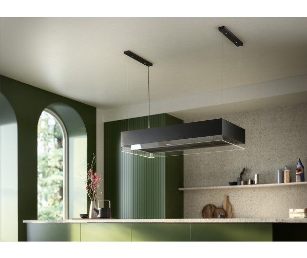 Falmec VETRA120BL vrijstaand afzuigkap - zwart