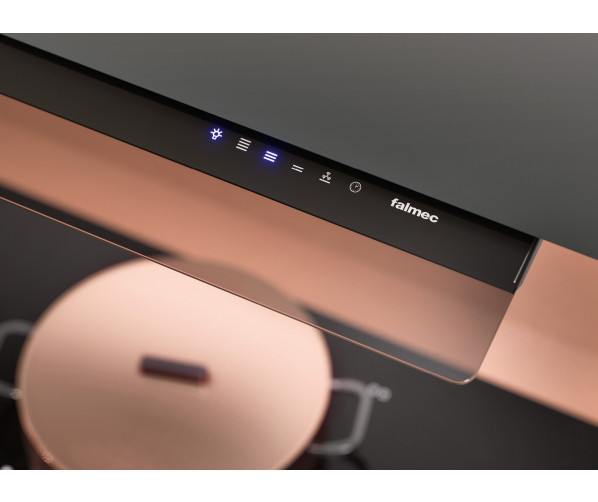 Falmec VIRGOTOUCH90NW3 inbouw afzuigkap - 90 cm - roestvrijstaal
