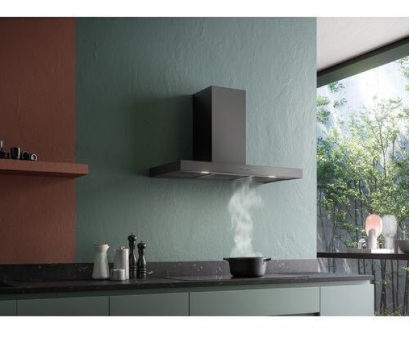 Falmec MERC60W3BL wand afzuigkap - zwart - 60 cm breed