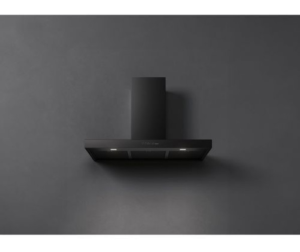 Falmec MERC60W3BL wand afzuigkap - zwart - 60 cm breed