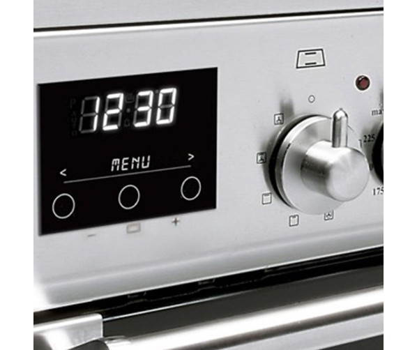 Fratelli MI2920I5FEMIXCR inductie fornuis - roestvrijstaal - dubbele oven