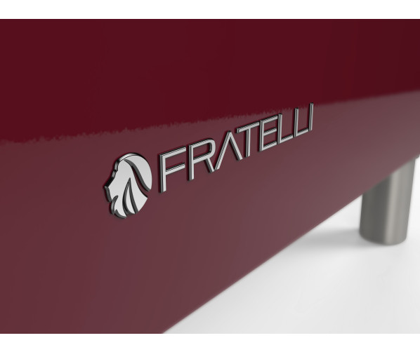 Fratelli VE2920I5FEMBUCR inductie fornuis - 2 ovens - klassiek - rood