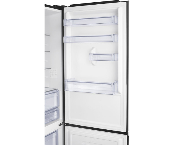 Frilec BONN350-NFD-040CB zwarte koelkast - energieklasse C