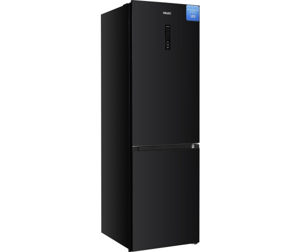 Frilec BONN350-NFD-040CB zwarte koelkast - energieklasse C