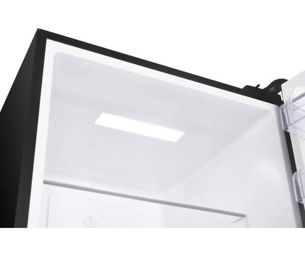 Frilec BONN350-NFD-040CB zwarte koelkast - energieklasse C