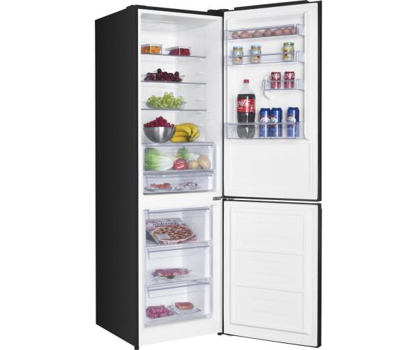 Frilec BONN350-NFD-040CB zwarte koelkast - energieklasse C