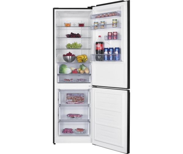 Frilec BONN350-NFD-040CB zwarte koelkast - energieklasse C