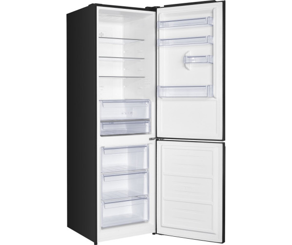 Frilec BONN350-NFD-040CB zwarte koelkast - energieklasse C