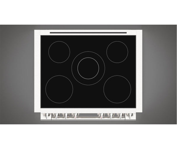 Fulgor Milano FSRC 3605 P MI ED 2F X inductie fornuis - 91,6 cm. breed