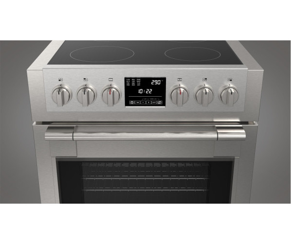 Fulgor Milano FSRC 3004 P MI ED 2F X fornuis inductie - 76,2 cm. breed