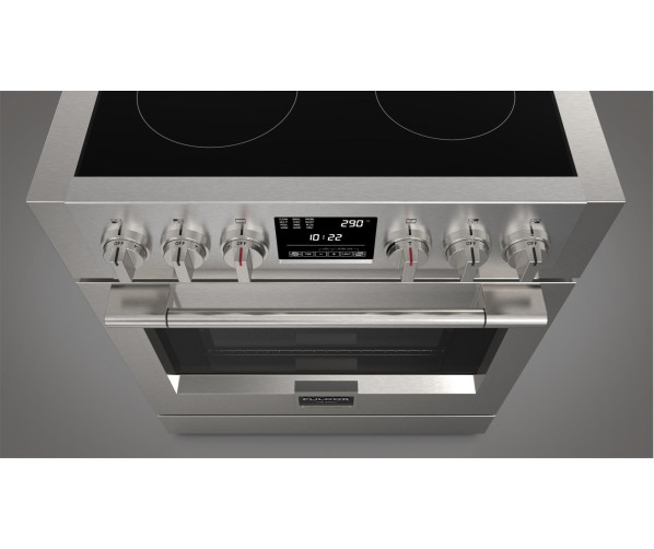 Fulgor Milano FSRC 3004 P MI ED 2F X fornuis inductie - 76,2 cm. breed
