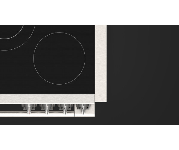 Fulgor Milano FSRC 9005 P MI MK 2F MBK inductie fornuis - zwart - 89,7 cm. breed