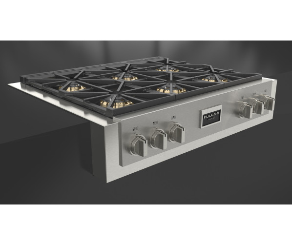 Fulgor Milano FSRT 3606 G X tussenbouw gas kookplaat