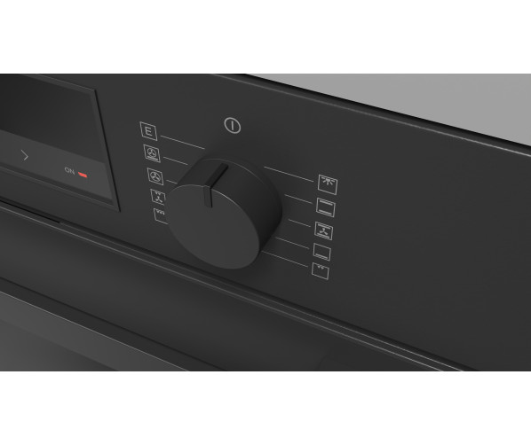 Fulgor Milano FUO 7509 MT MBK inbouw oven - mat zwart - 75 cm breed