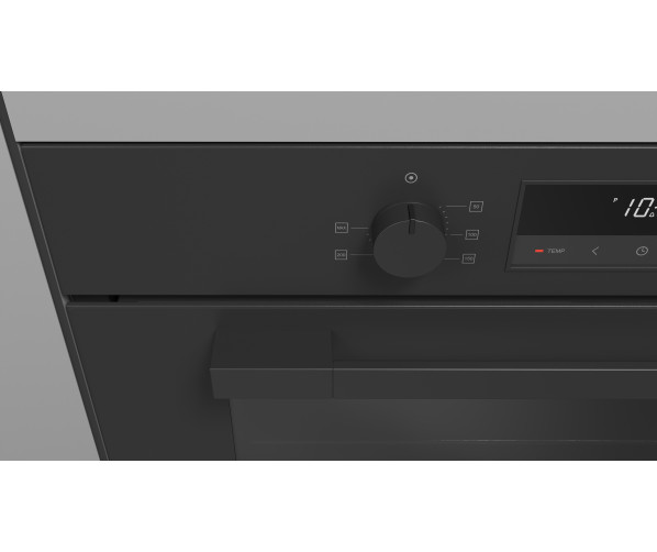 Fulgor Milano FUO 7509 MT MBK inbouw oven - mat zwart - 75 cm breed