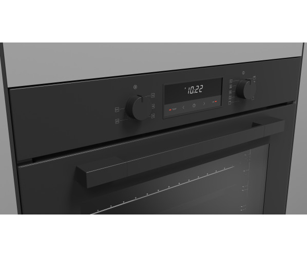 Fulgor Milano FUO 7509 MT MBK inbouw oven - mat zwart - 75 cm breed