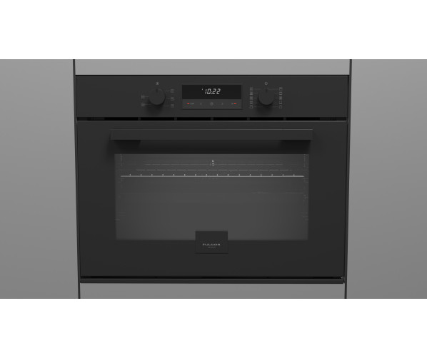 Fulgor Milano FUO 7509 MT MBK inbouw oven - mat zwart - 75 cm breed