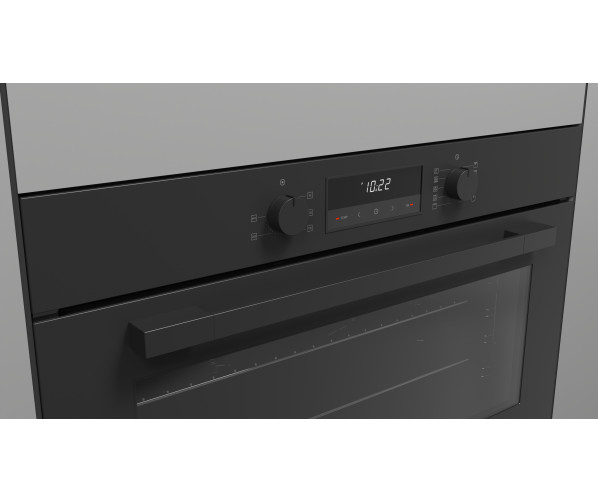 Fulgor Milano FUO 9609 MT MBK inbouw oven - mat zwart - 90 cm breed