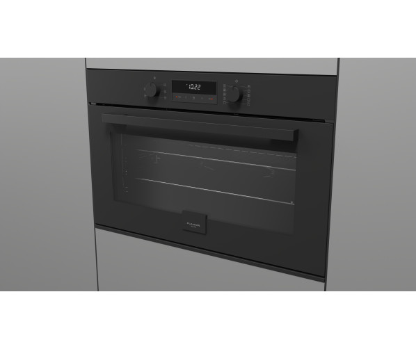 Fulgor Milano FUO 9609 MT MBK inbouw oven - mat zwart - 90 cm breed