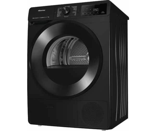Hisense DH3V800UB/BLX warmtepomp droger - zwart