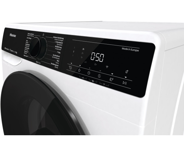 Hisense DH5V13UW warmtepomp droger met 10 kg. trommel en A++