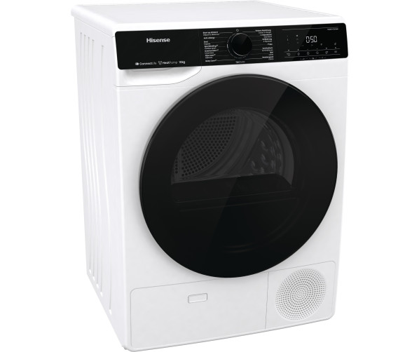 Hisense DH5V13UW warmtepomp droger met 10 kg. trommel en A++
