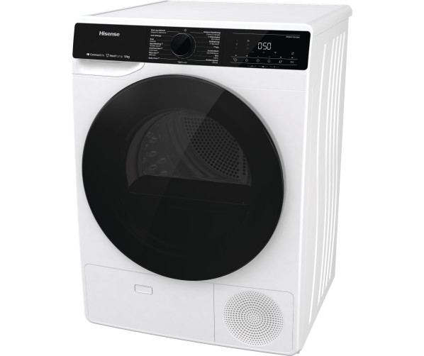 Hisense DH5V13UW warmtepomp droger met 10 kg. trommel en A++